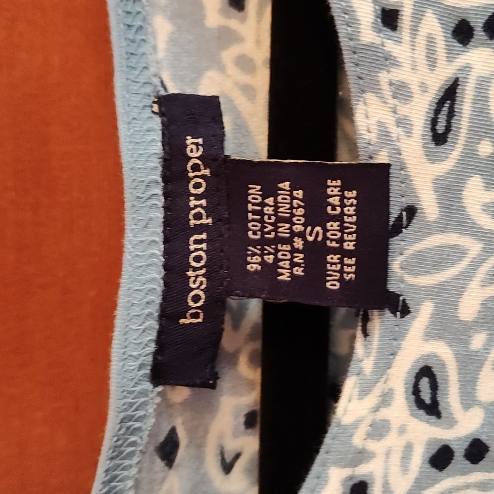 Bandana print soft stretchy tank top from Boston proper size small - Picture 3 of 4